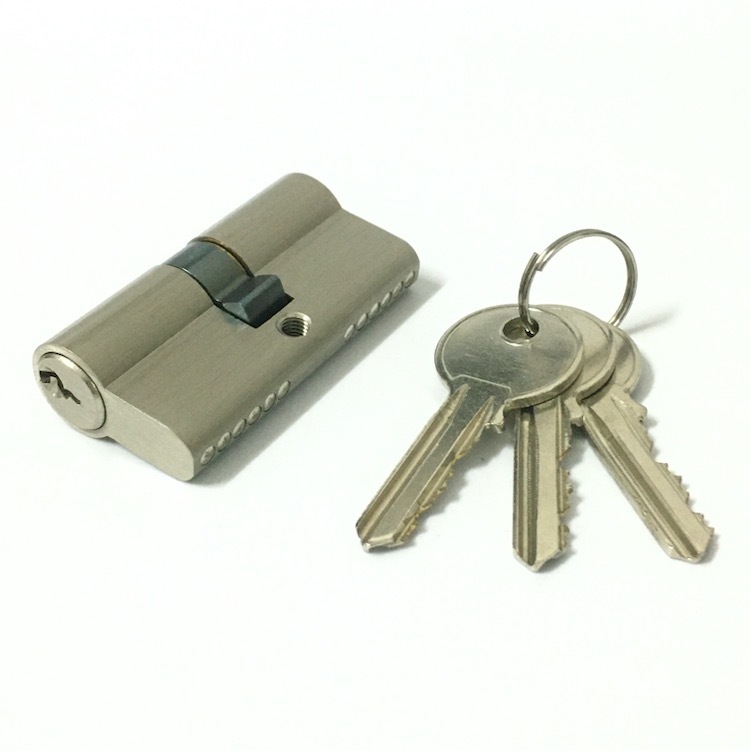 Customized Double Keyed Cylinder Euro Profile Door Cylinder Lock 65mm