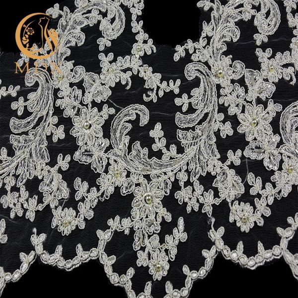 Стили MDX африканские широко шнуруют отделку шнурка нейлона отделки 80% для одежды