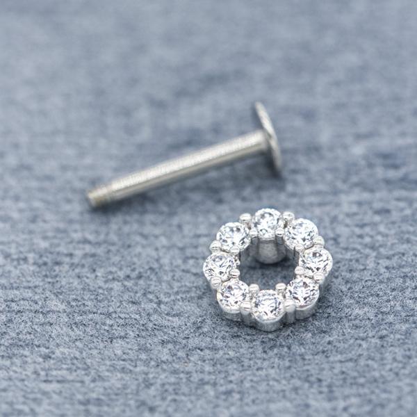 316 Stainless Steel Labret Piercing Jewelry