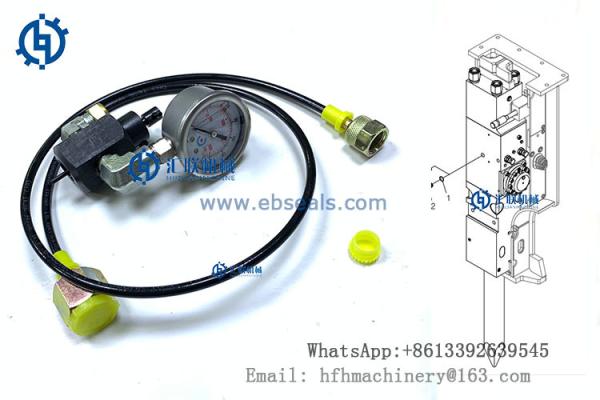 Teisaku Hydraulic Breaker Spare Parts Nitrogen Accumulator Charging Kit TR210