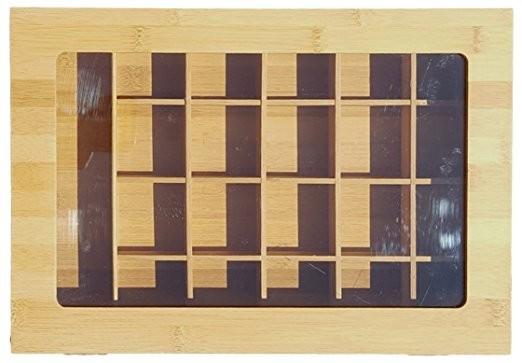 organic bamboo coffee knock box coffee capsule box for gift with high quality