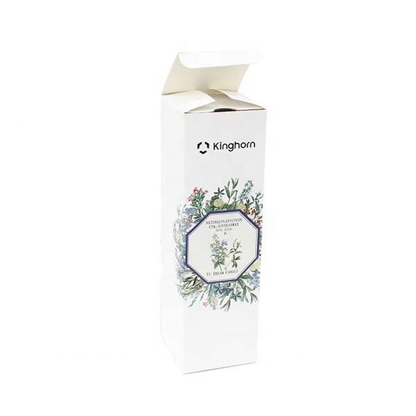Boîte-cadeau fait sur commande d'huile essentielle de logo, boîte-cadeau d'Aromatherapy de carton