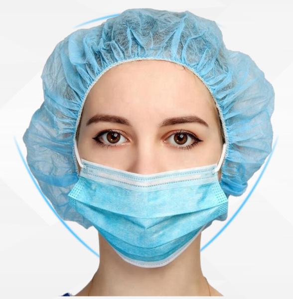 Anti Corona Virus Disposable Medical Masks 17.5*9.5cm  Good Air Permeability