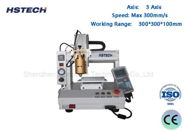 Max 300mm/s Automatic Desktop type 3 Axis Glue Dispensing Machine