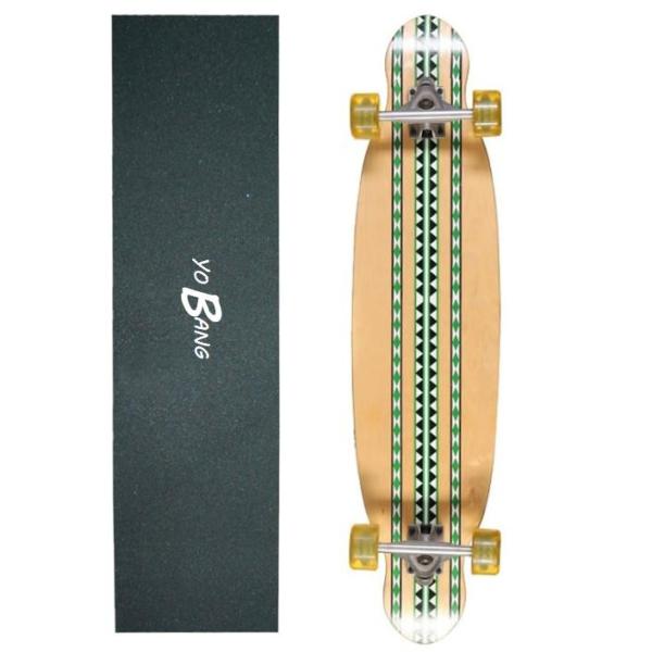 31x8.5 Inch Mini Complete Skateboard 7ply Canadian Maple Freeride For Adults Girls