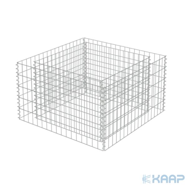 100 x 100mm Q195 гальванизировали сваренную клетку Gabion