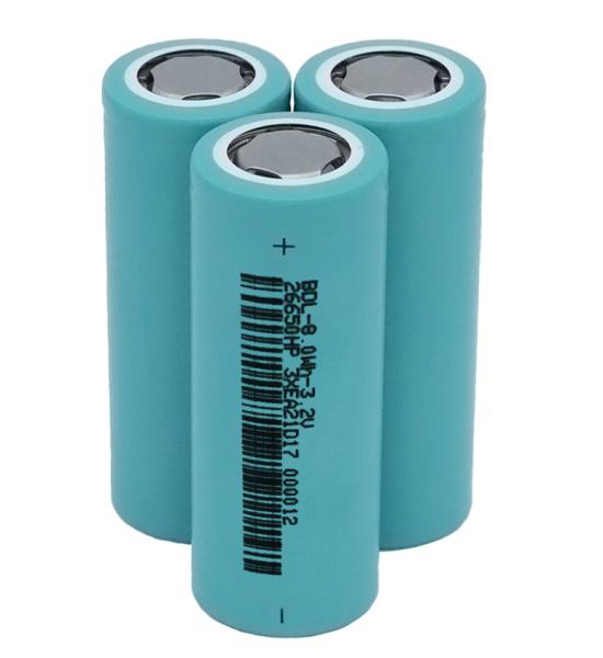 Lithium Ion Rechargeable Cell 26650HP 3.2V 2500mAh 25C High Power Cell