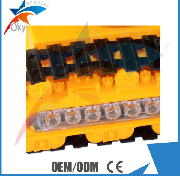 Intelligent Electric Car Chassis Android Mobile Phone Controlled With Plastic Holder