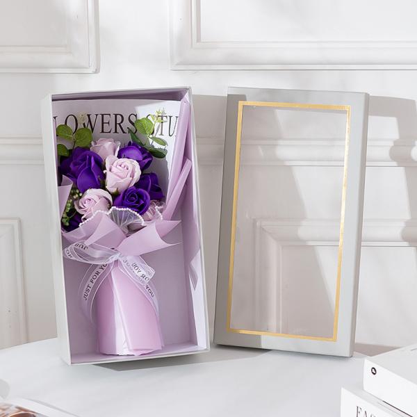 Soap, rose soap, flower bouquets, Christmas and Valentine's Day gifts, creative small presents, cross-border wholesale supply