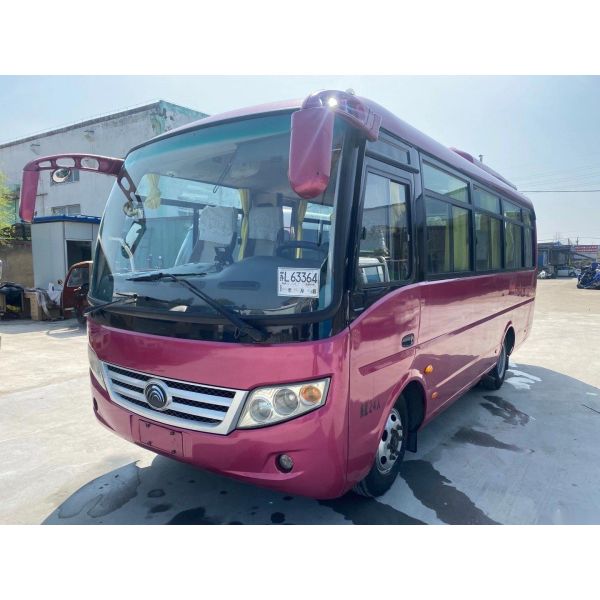 Used Yutong Buses Model ZK6660 24 Seats Used Passenger Bus Euro IV Steel Chassis Front Engine Left Steering