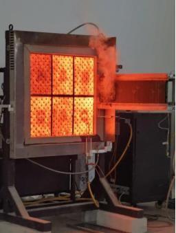 BS476-7 Building Materials Lab Test Equipment Surface Flame Spread Test Apparatus Flammability Machine