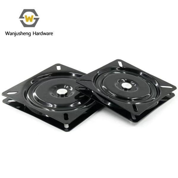 Swivel Chair with 360 Degree Rotating square Plate Furniture Hinge Mechanism Swivel Table Ball Bearing Rotation Plate