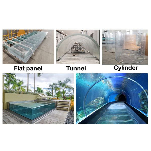 Наружный бассейн из стекловолокна Плотность 1,19-1,20 кг/см3 Высокая светопроницаемость 93%