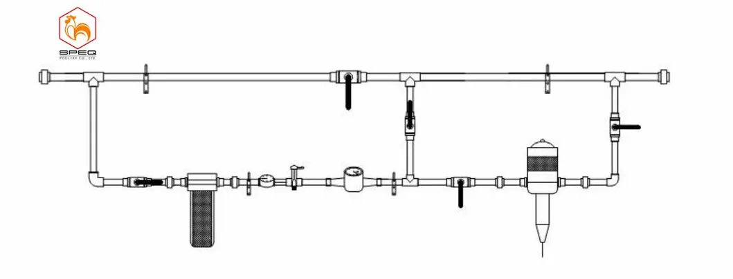 Precise Control Smart Automatic Nipple Drinking System For Poultry And Animal Farming