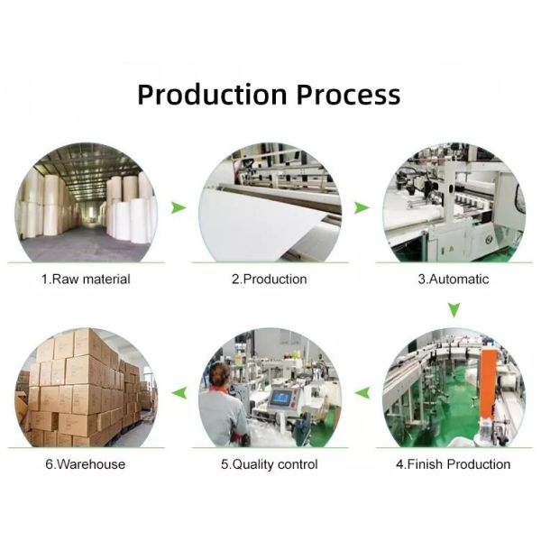 Z Fold Bamboo Kitchen Tissue Paper Roll Hand Towels For Dispenser