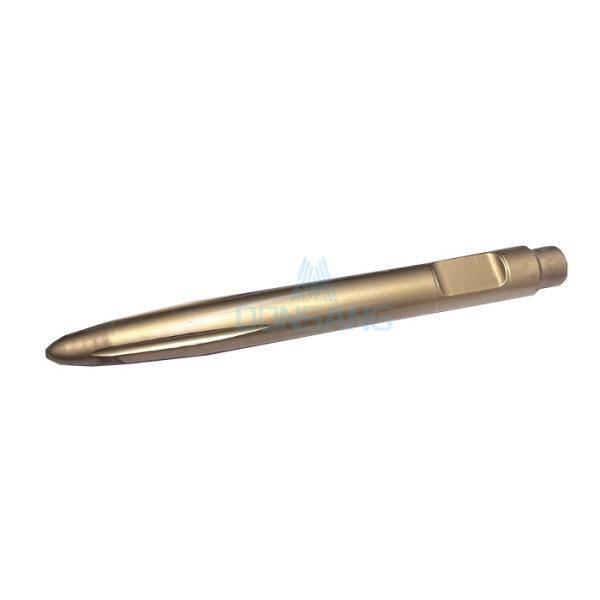 155 mm Dia Moil Chisel Chisel de martelo hidráulico SB40 42CrMo Material Peças de quebra hidráulico DS8C