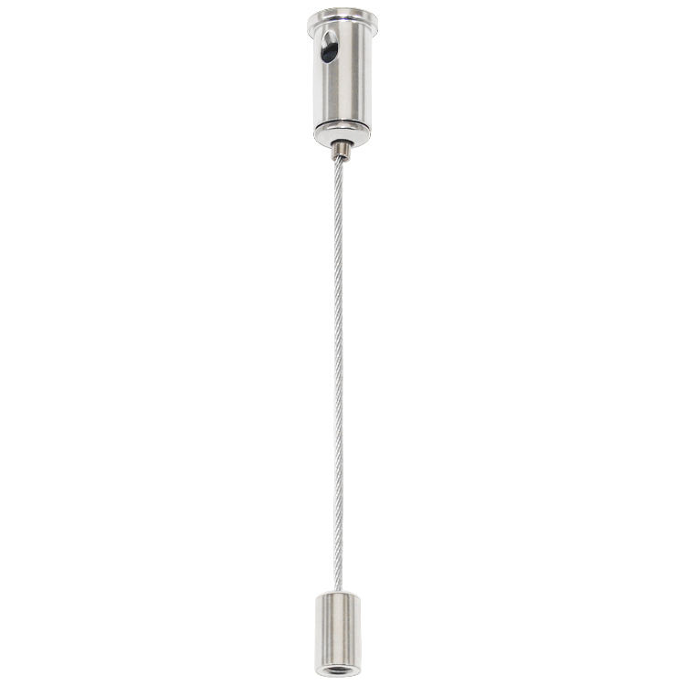 Stainless Steel Wire Sling Sets Adjustable Wire Gripper Ceiling Coupler Cable Suspension Kit Track Light