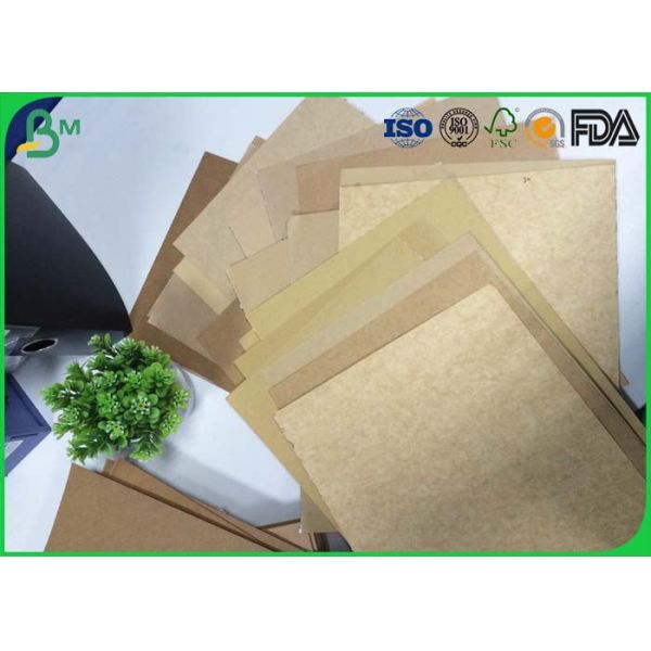 100% Wood Pulp Brown Kraft Liner Paper 35 Gsm - 100gsm For Paper Bag Free Samples