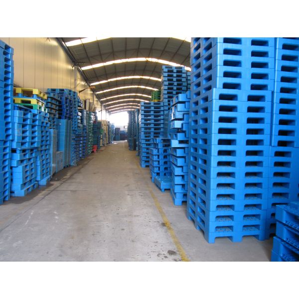 1200*1000 Closed Deck Euro Pallet Hard Hygienic Nestable Plastic Pallets Food Grade