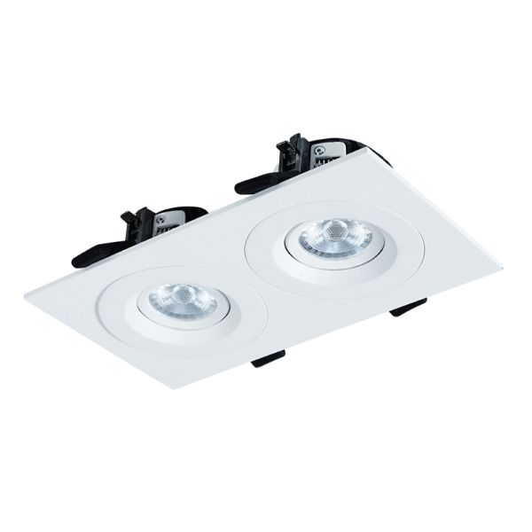 Aluminum LED Grille Downlight 2×8W LED Ceiling Downlight