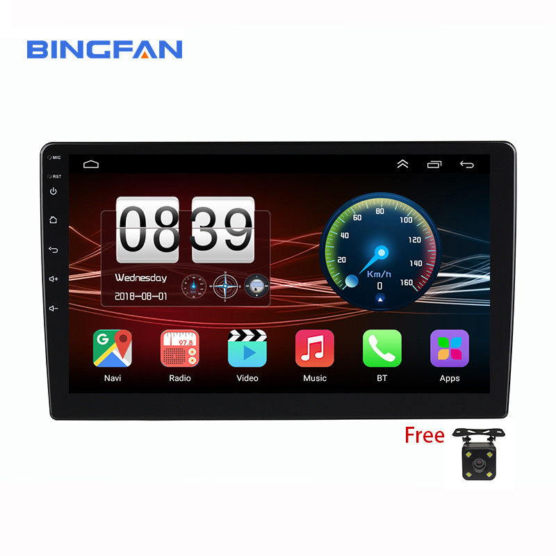 1 ГБ оперативной памяти Universal Car Player WIFI Hifi EQ FM Custom с камерой
