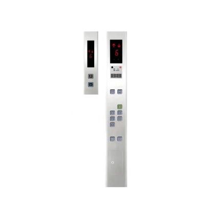 8 16 Floors Elevator COP Panel Glass Screen Touch Lop Cop 13.56MHz