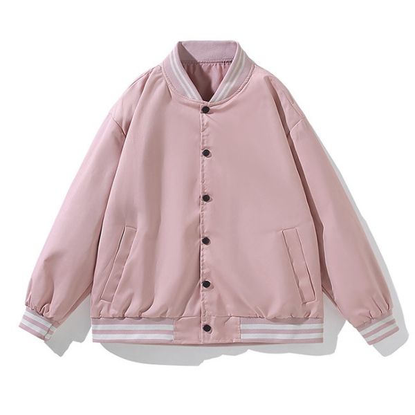 Trend Casual Baseball Varsity Jackets Thin Cargo Couple American Tide Brand Jacket