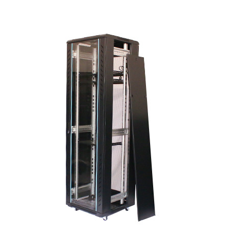 Customizable 42U Network Rack Sheet Metal Enclosure for Computer Network Equipment