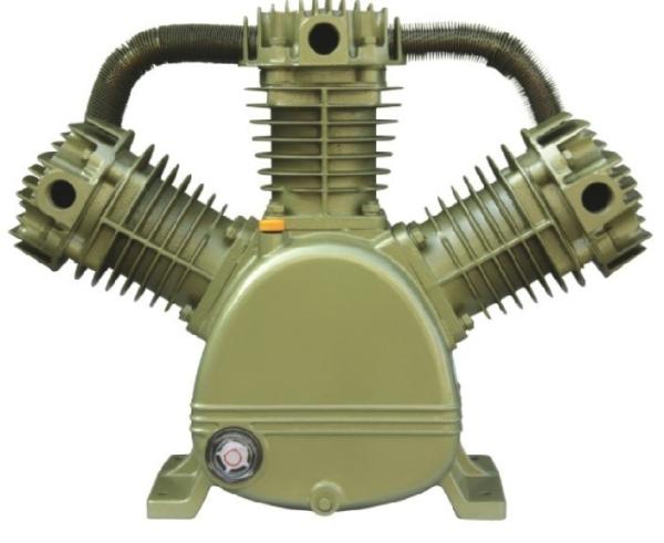 Cabeça do compressor de ar de 11KW 15HP com o cilindro três