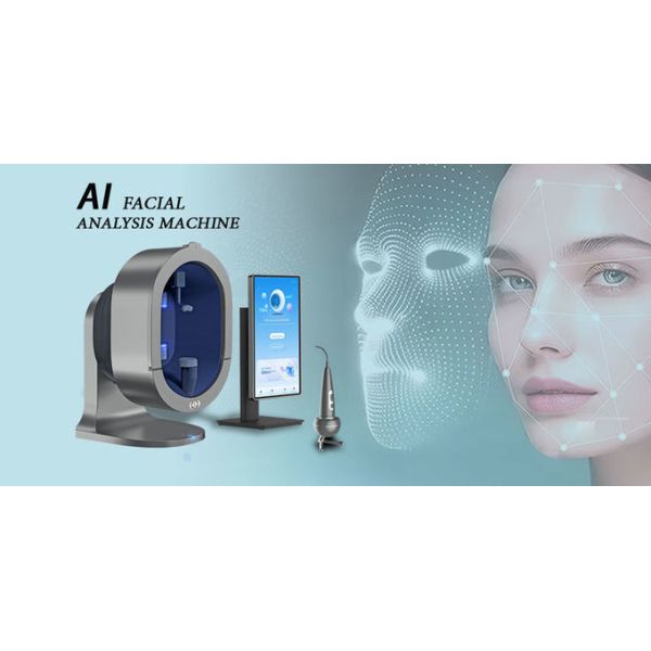 AI Skin Analyzer System With 11 Spectral Imaging Scalp Analysis