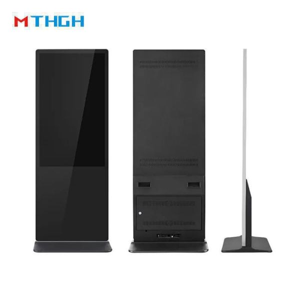 32 to 65 Inches Floor Standing Digital Signage with Signworld CMS Software and Remote Management for Effective Communication