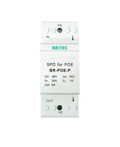 Signal Surge Arrester network rj45 surge protection POE camera surge arester data spd Cat6 line surge protector poe lightning