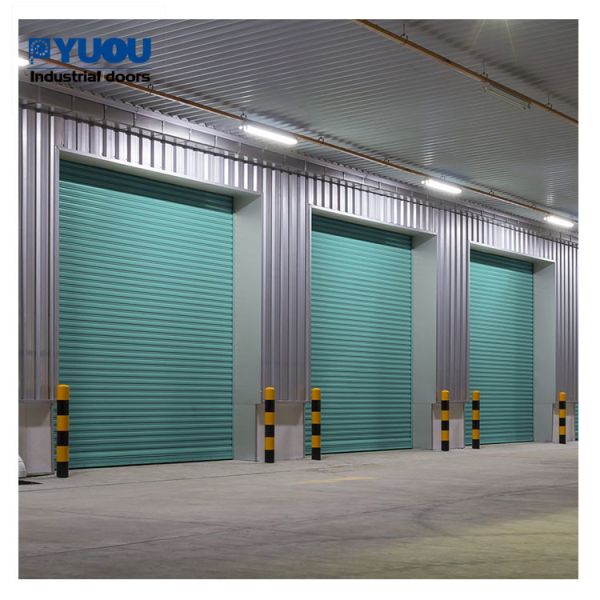 Industrial Interior Steel Roller Shutter Door Automatic 0.8mm 1.0mm Thickness Customized