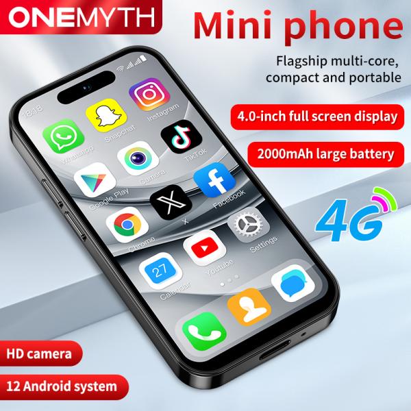 Smartphone Mini M17 Pro 4G Dual SIM 4.0'' HD Pantalla Completa 2000mAh 2GB+16GB Android 12