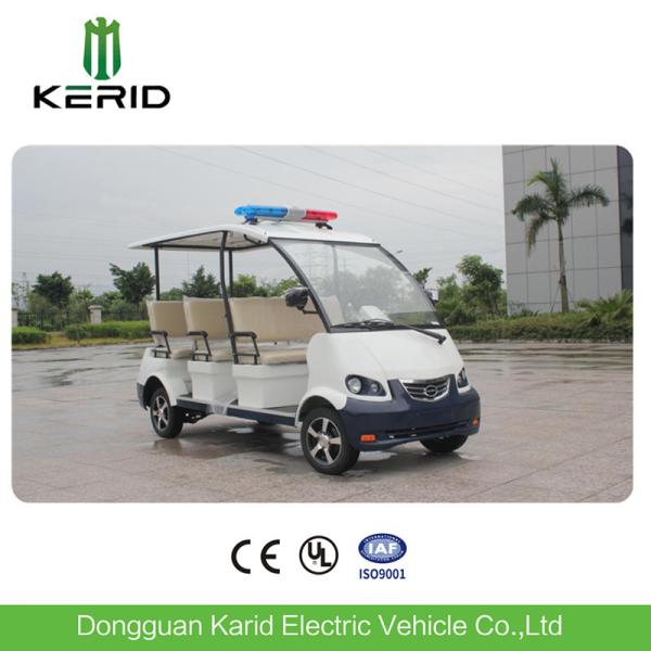 Carro-patrulha elétrico da polícia da segurança pública, economia de energia Sightseeing elétrica do veículo