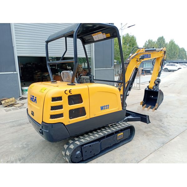 Высокопроизводительный миниатюрный экскаватор с максимальной высотой сброса 2290 мм