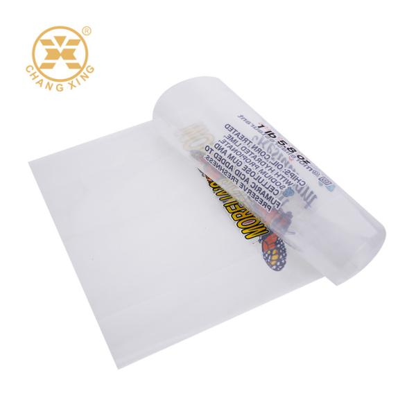 Customised Opp Clear Biodegradable Packaging Bag Plastic Bread Bag For Sandwich Mexican Twister