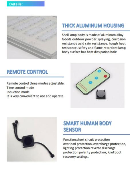 Outdoor Solar Powered Street Lights Lifepo4 Lithium Iron Phosphate Battery Manufacturer Price