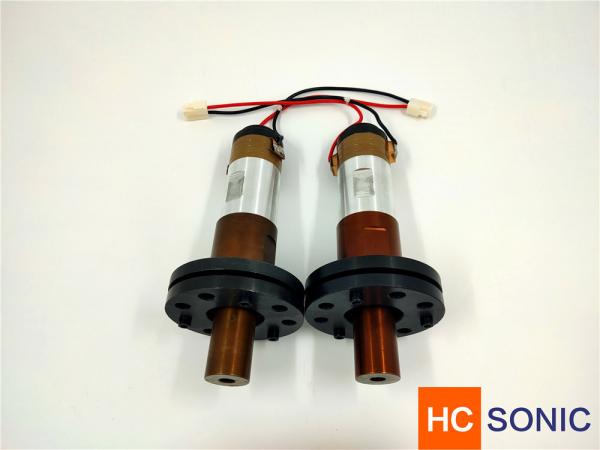 20khz 3000w Ultrasonic Welding Transducer For Lace Sewing , High Performance