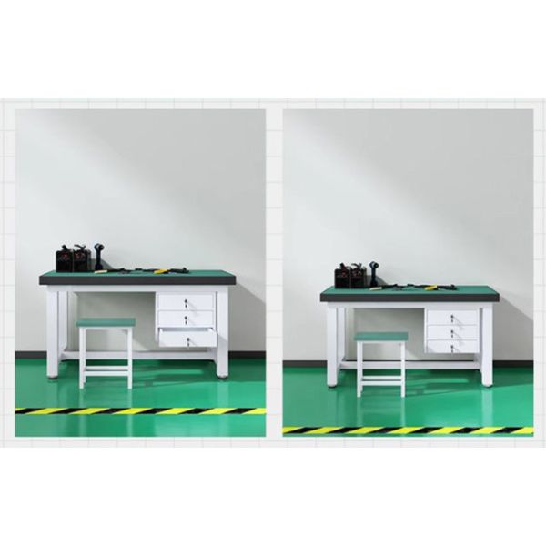 Superficie de trabajo ESD con alfombra reemplazable para una durabilidad a largo plazo