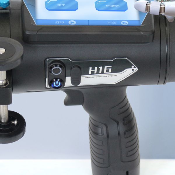 Portable Handheld Tube Printer for Steel Pipe Cement Aluminum Profile Sheet Printing