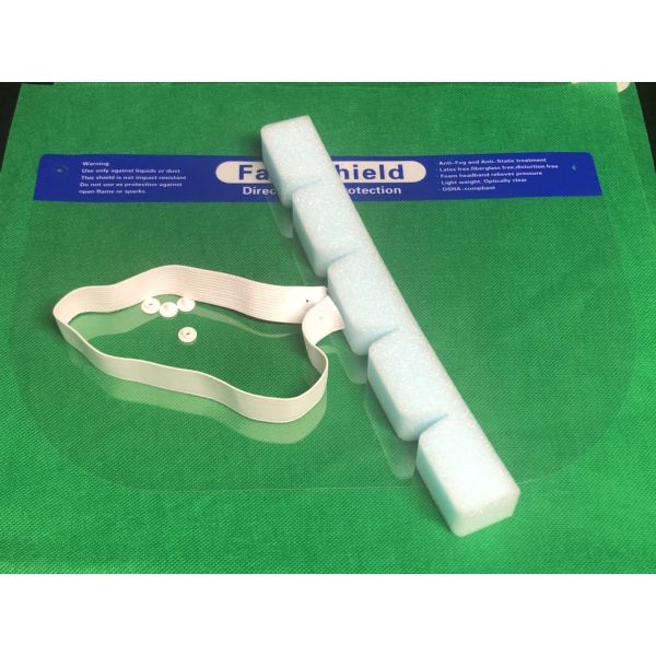 Anti Fog Face Shield Accessories Disposable Protective Clear Face Shield Parts