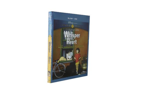 Free DHL Shipping@New Release Blu Ray Disney Cartoon Movies Whisper Heart Wholesale!!