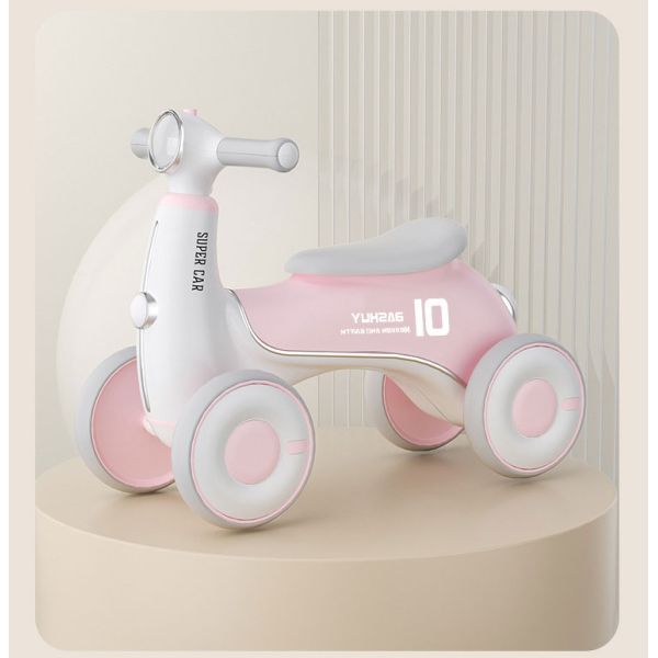 Basic Seat Type Children's Scooter Twisted Car Toy for 1-3 Year Old Baby Walking Aid
