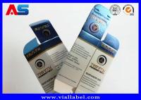 Cajas de vial de 10 ml de papel metálico para botellas de vidrio de movimiento de hologramas de medicamentos de embalaje farmacéutico