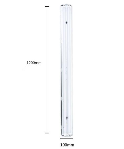 Dispositivos elétricos claros conduzidos impermeáveis do tubo 2x18w 2x36w de IP65 T8