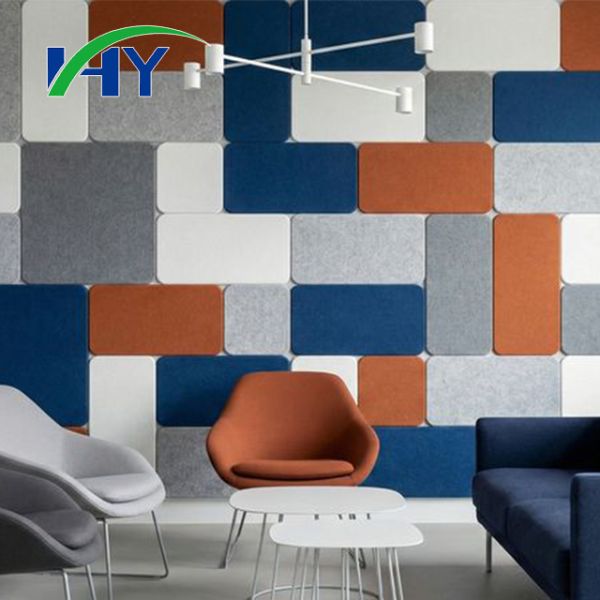 Fire Rated PET Acoustic Wall Panel Wholesale Eco Office Renovation Supply