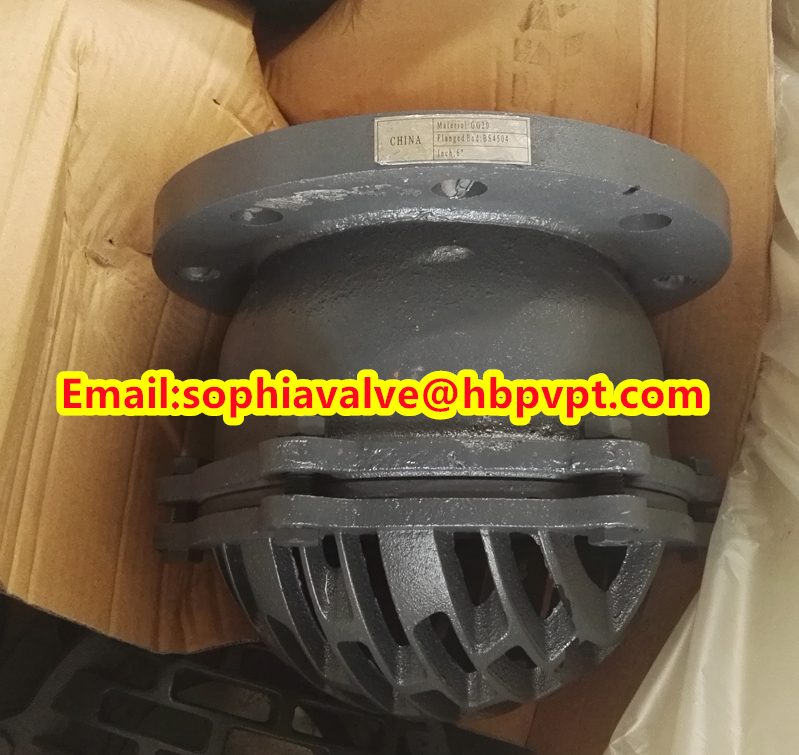 seat EPDM PN10/PN16 flanged foot valve
