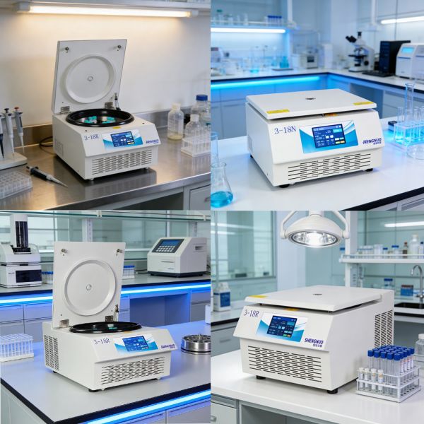 High Speed Refrigerated Benchtop Centrifuge 18500rpm 6x100ml Centrifuge For Lab