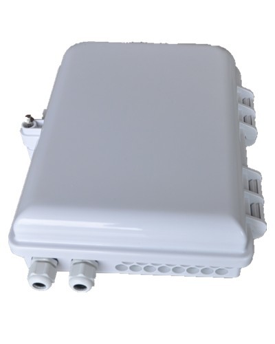 High Impact Plastic Fiber Optic Termination Box 16 Port For FTTH/CATV Networks